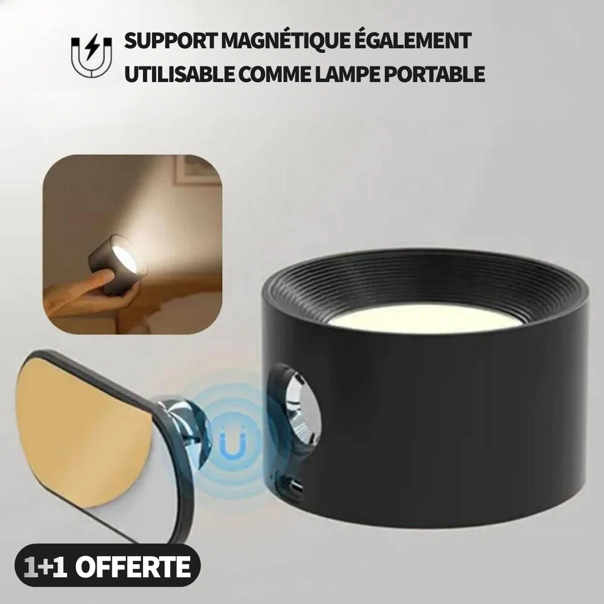 Lampe Murale Magnétique