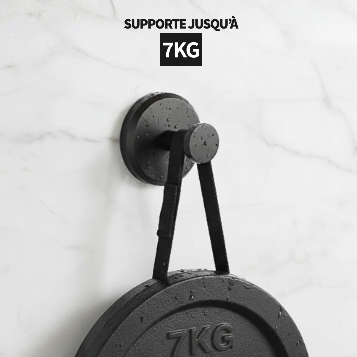 Crochets à Ventouses Sans Perçage