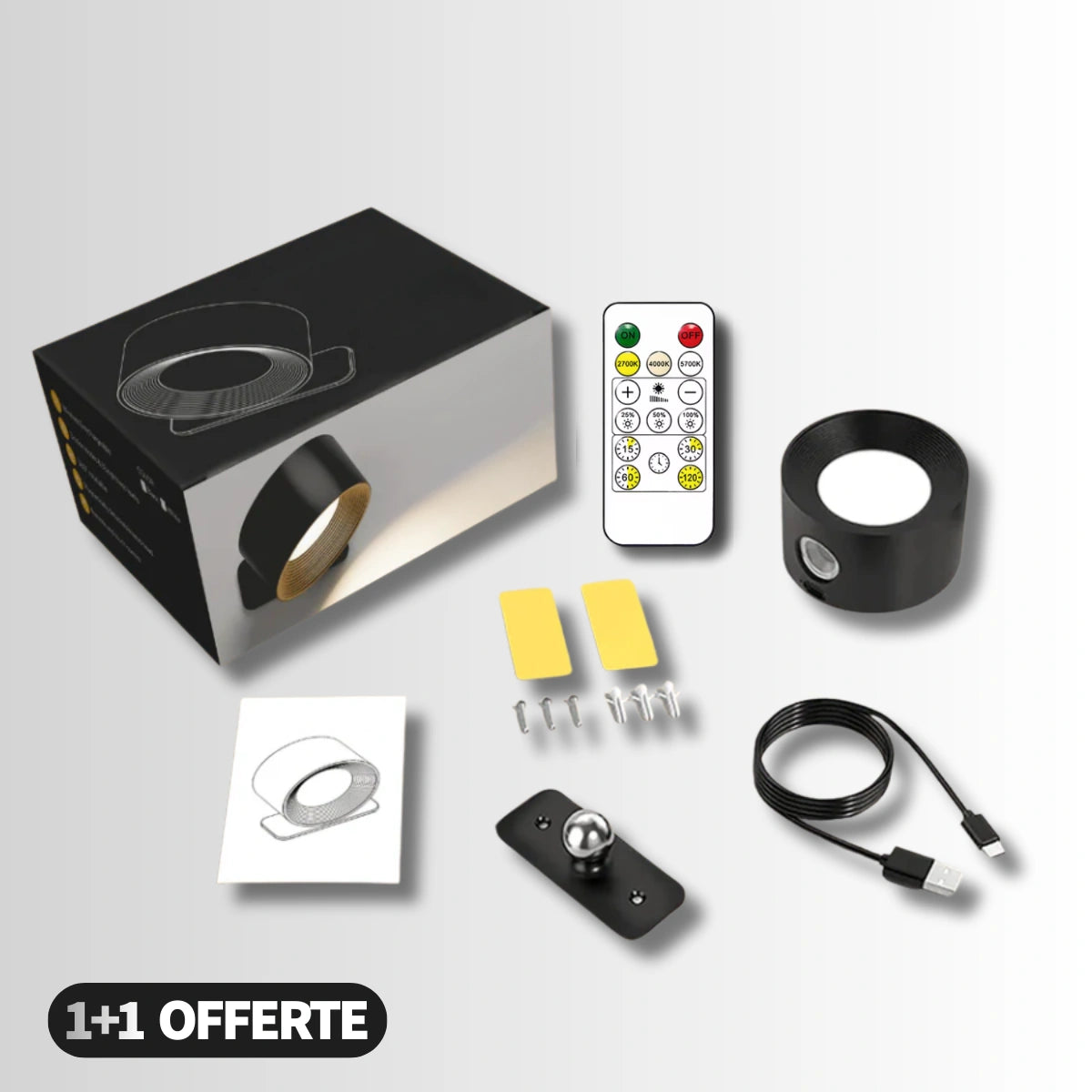 Lampe Murale Magnétique