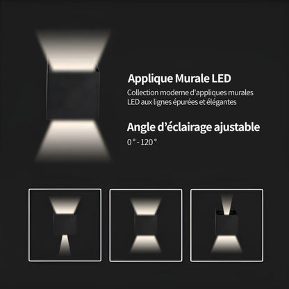 Lámpara de pared LED ajustable