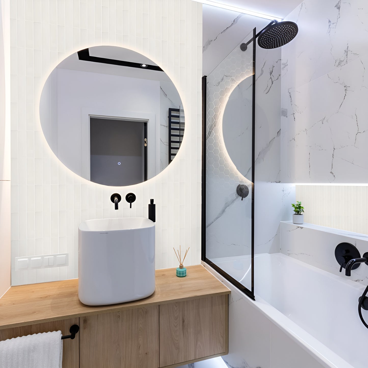 Carrelage Adhésif Mural - Ivoire