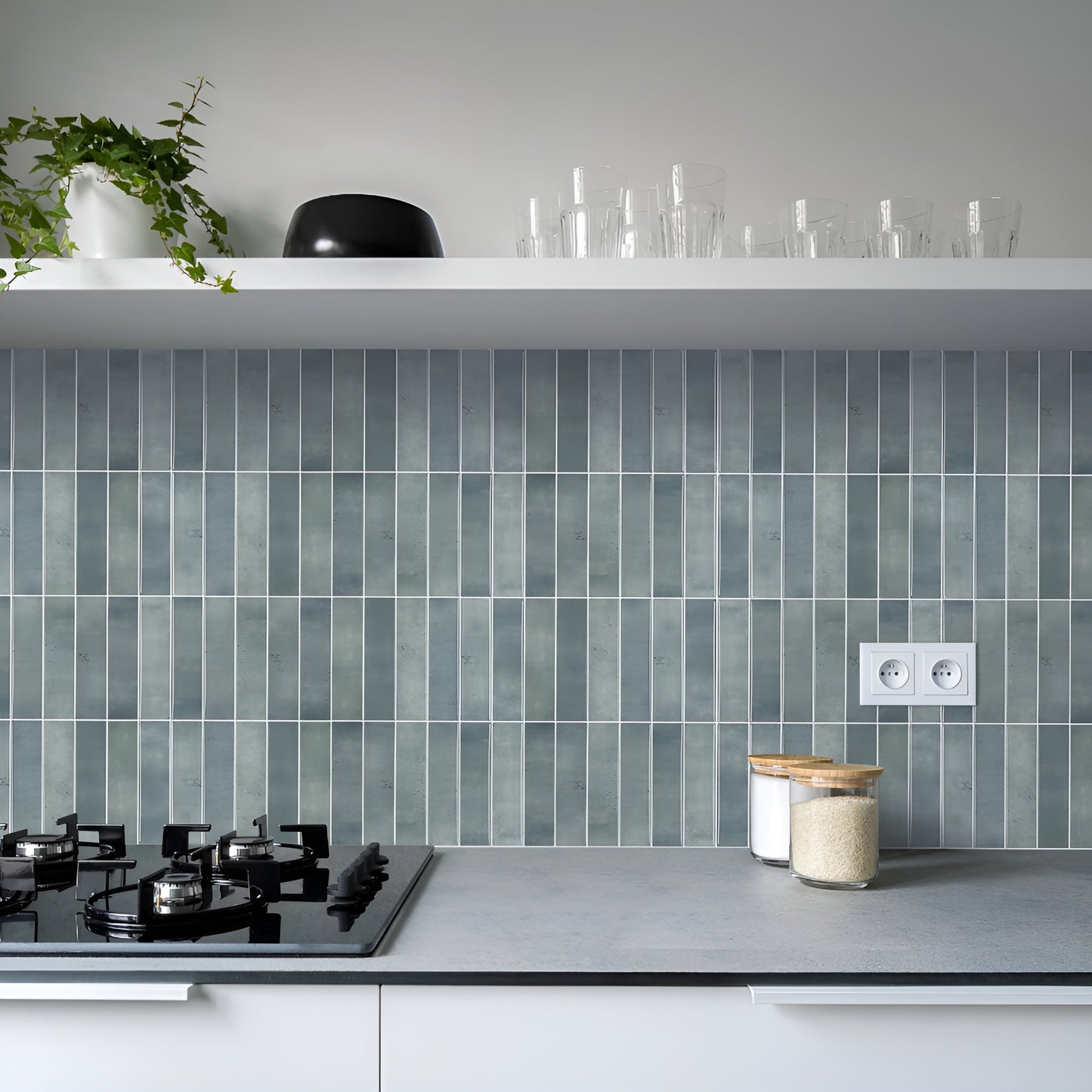 Carrelage Adhésif Mural - Aqua