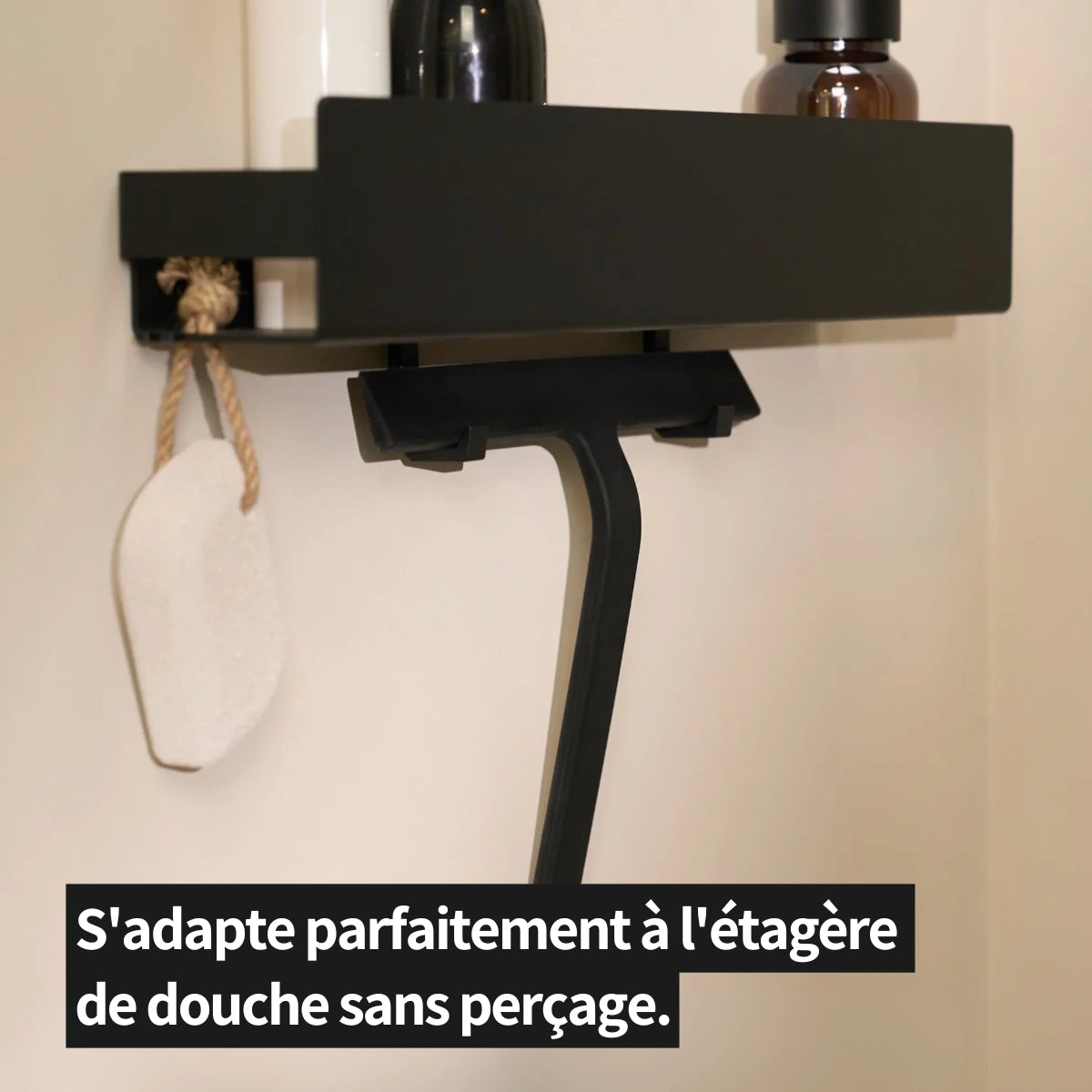 Raclette de Douche Noire