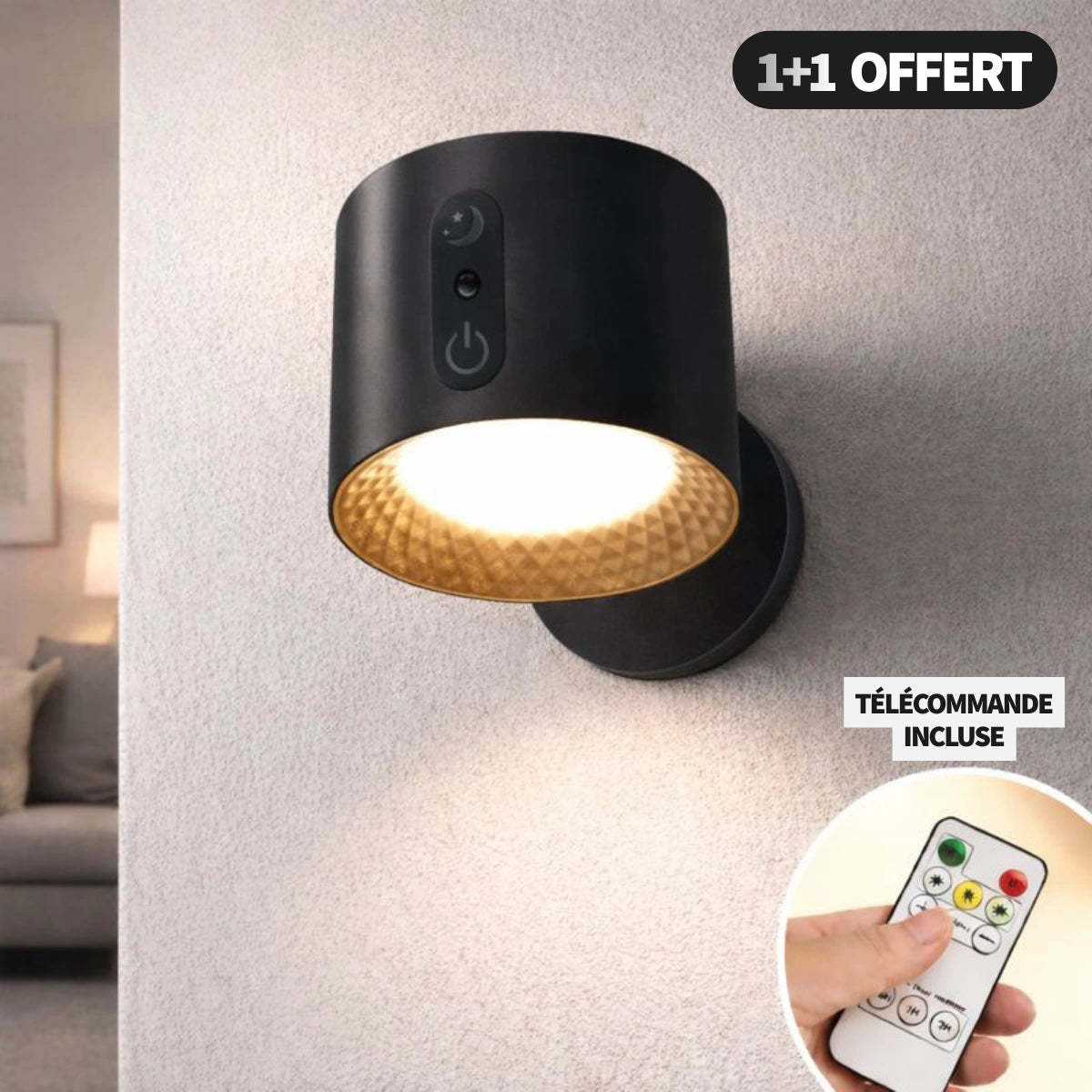 Lampe Murale Sans Fil Rechargeable